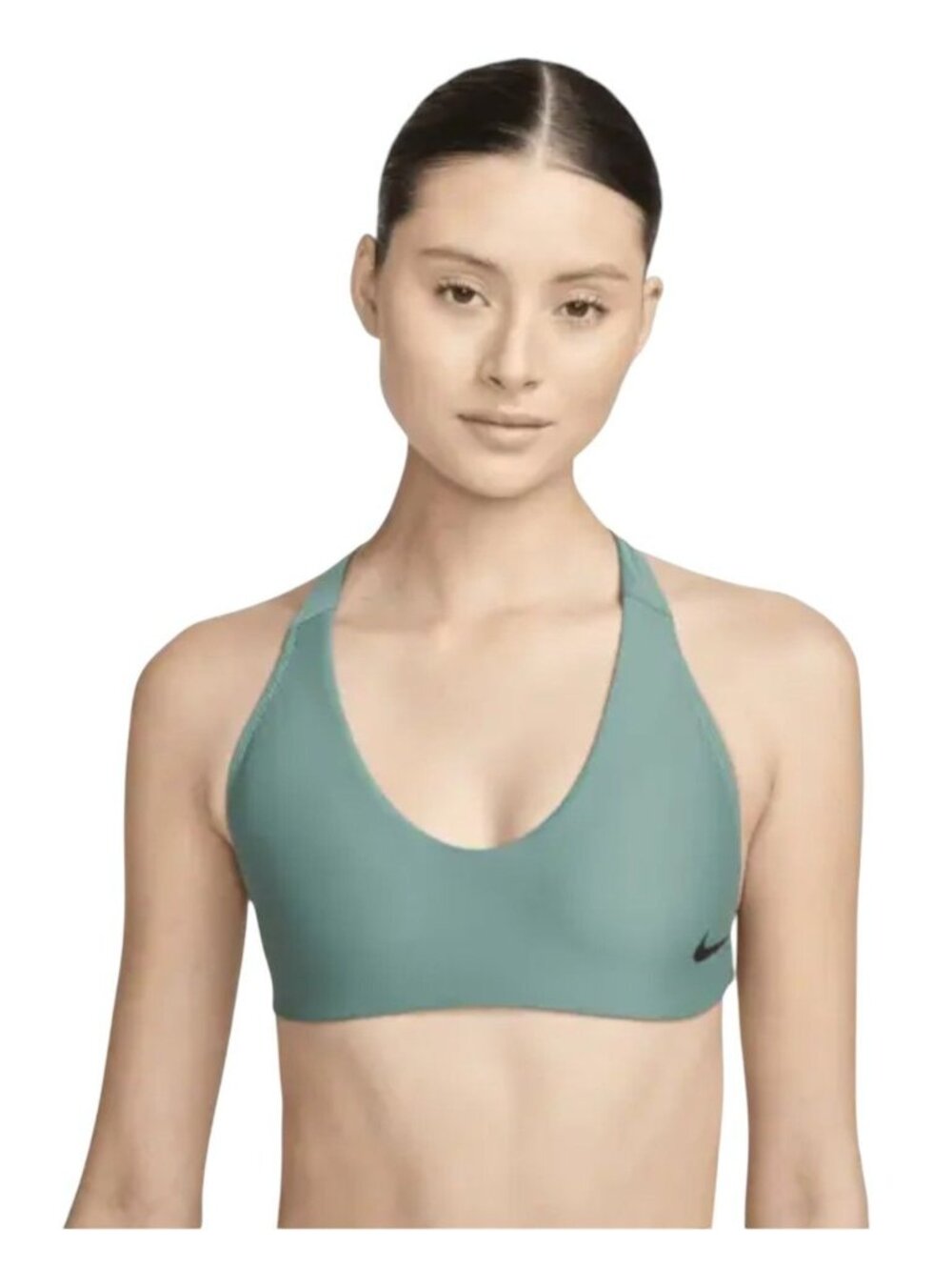 Nike Swim Hydralock‎ Fusion Back Anit-Slip Bikini Top NESSC188-302 Women's L NEW